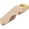 Ekena Millwork 3-inch W x 10-inch D x 10-inch H Copenhagen Rough Cedar Woodgrain TimberThane Knee Brace, Primed BRCUR03X10X10CHGRCPR - alternate 6
